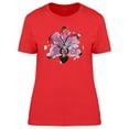 thumbnail image 1 of Orchid Flower With Splash Paint T-Shirt Women -Image by Shutterstock, Female Small, 1 of 2