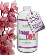 Orchid Love Organic Orchid Fertilizer Food Bloom Booster 1 Quart 32oz Liquid Concentrate - Best Natural Fertiliser
