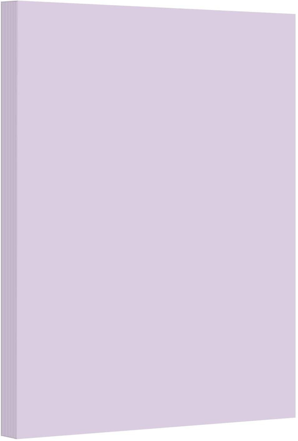 Ivory Pastel Color Card Stock Paper, 67lb Cover Medium Weight Cardstock,  for Arts & Crafts, Coloring, Announcements, Stationary Printing at School