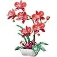 Orchid Plant Decor Lego 581 Pieces Building Set