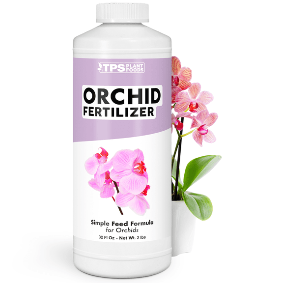 Orchid Fertilizer Liquid Orchid Plant Food for All Varieties, Supports Healthy Growth & Blooms, 32 oz