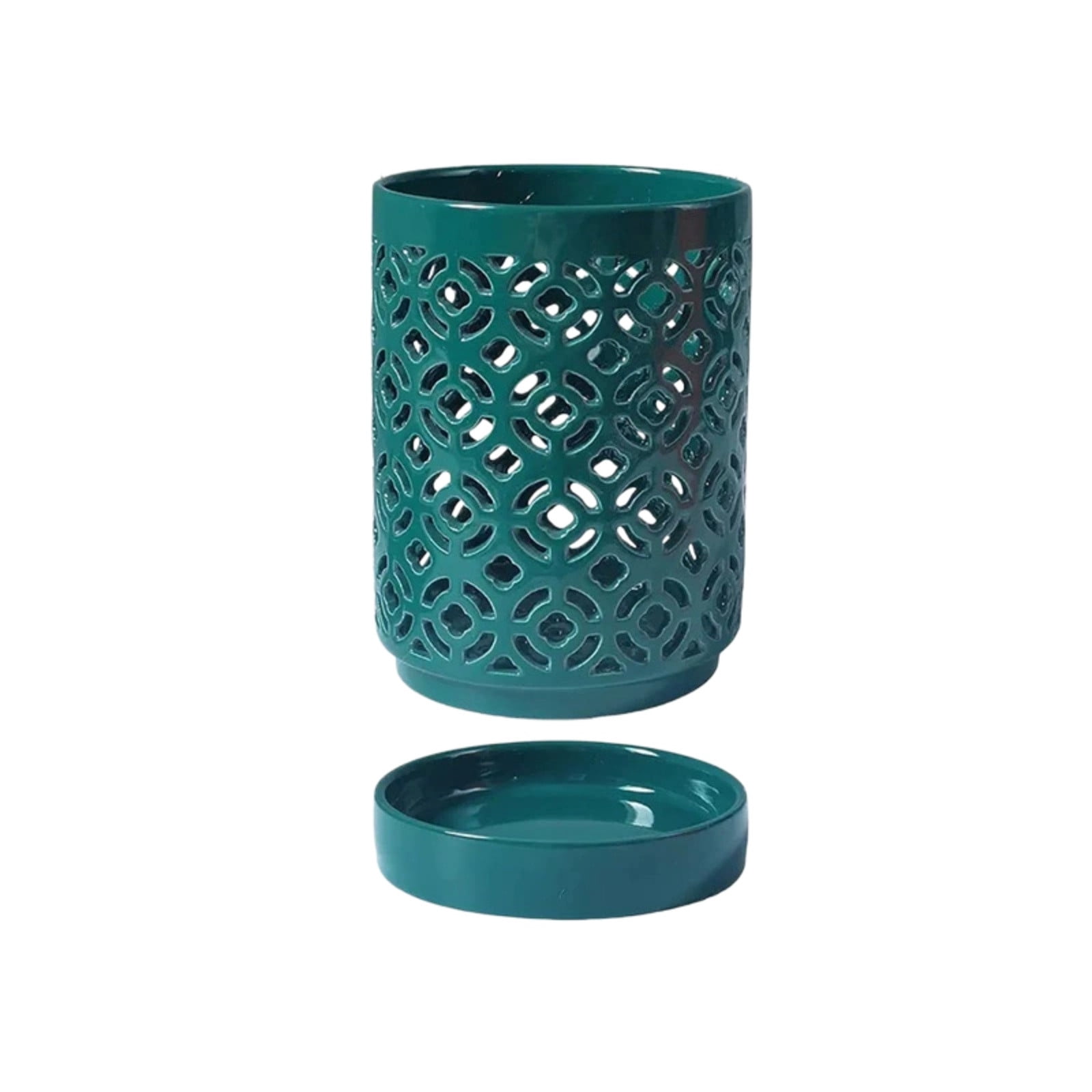 Orchid Pot, Orchid Pots with Removable Tray, Flower Nursery Pot Green ...