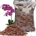 thumbnail image 1 of Orchid Potting Bark-Bexikou 8QT Organic Orchid Bark for Plants,Natural Pine Bark Wood Chips Orchid Bark Potting Mix for Houseplant Mulch, Help Orchid Plants Root Health Development, 1 of 6