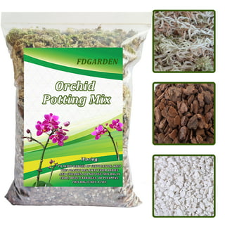 5.3oz Natural Sphagnum Moss Orchid Potting Mix for Orchid Gardening Plant  Organi