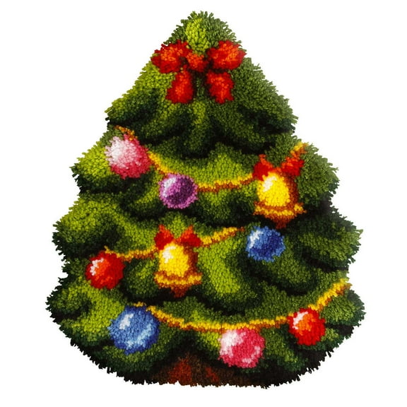 Orchidea Christmas Tree Latch Hook Kit