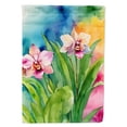 thumbnail image 1 of Orchids in Watercolor House Flag, 1 of 7