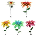 thumbnail image 1 of Orchip 14.57 in Colorful Metal Flower Garden Stakes with Lifelike Simulation Design (5 Pack), 1 of 6