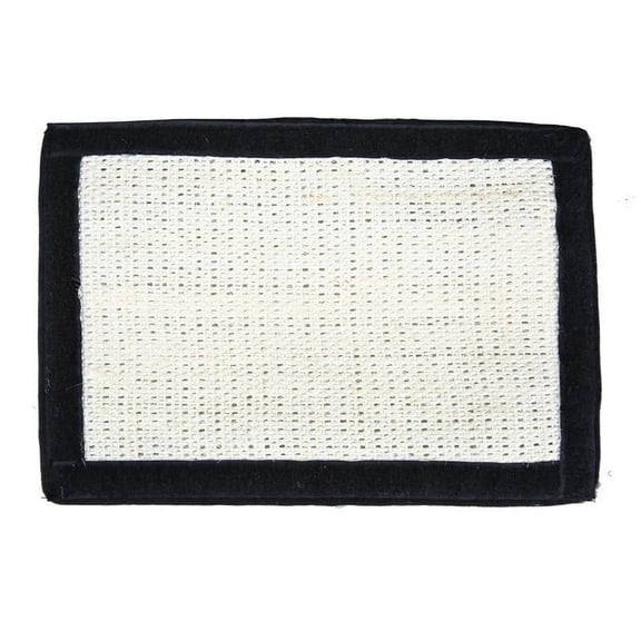 Orchip Cat Scratch Pad, Sisal Thin Scratcher Mat with Pins Protecting Furniture Sofa Chair Desk Legs