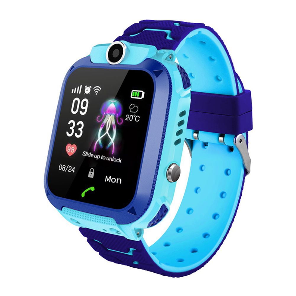 Smart Watch for Kids - Kid GPS Tracker with Phone Smartwatch for Boys Girls with Two-Way Call SOS Anti-Lost Games Camera, Child Cellphone Watch School Class Gifts