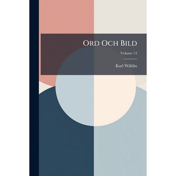 Ord Och Bild; Volume 13 (Paperback)