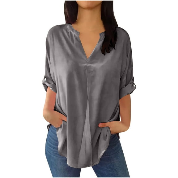 My Order BeiFu Long Sleeve Shirts For Women Casual Womens Tops Long Sleeve Summer Women Blouses Long Sleeve Fitted Tshirts Shirts For Women Cotton Pack Fall Outfits For Women 2025
