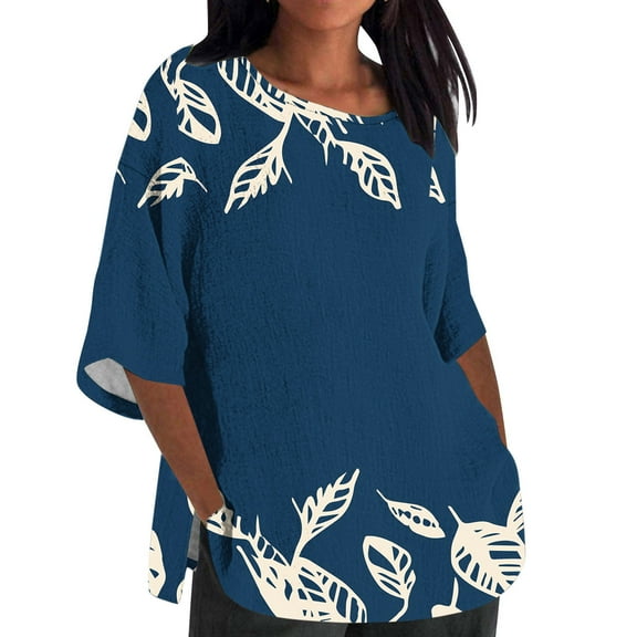 My Order BeiFu Long Sleeve Shirts For Women Casual Womens Tops Trendy Going Out Women Blouses Dressy Casual 3/4 Sleeve 100 Percent Cotton T Shirts For Women Loose Fit Fall Tops For Women