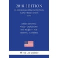 thumbnail image 1 of Order Denying NRDC's Objections and Requests for Hearing - Carbaryl (US Environmental Protection Agency Regulation) (EPA, (Paperback), 1 of 1
