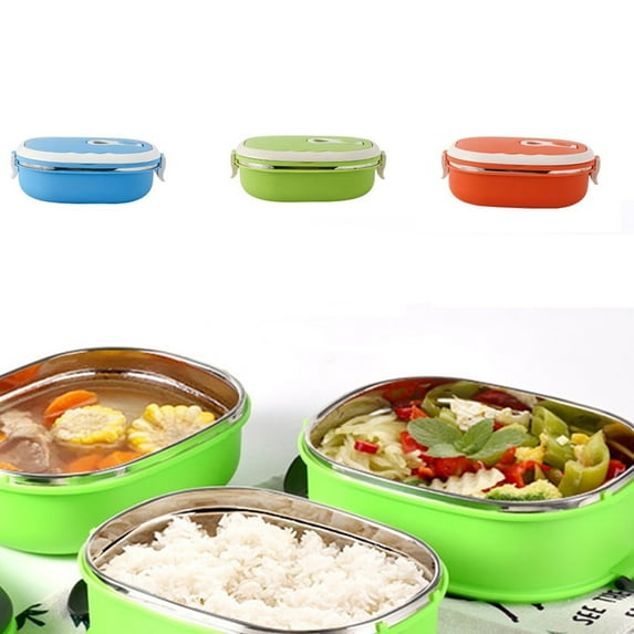 My Order! Lunch Box Containers for Hot Food, Stackable Stainless Steel Bento Box for Adults with Snack Pod, Portion Control Food Container with Lunch Bag and Cutlery Set, Bpa Free Walmart Deals