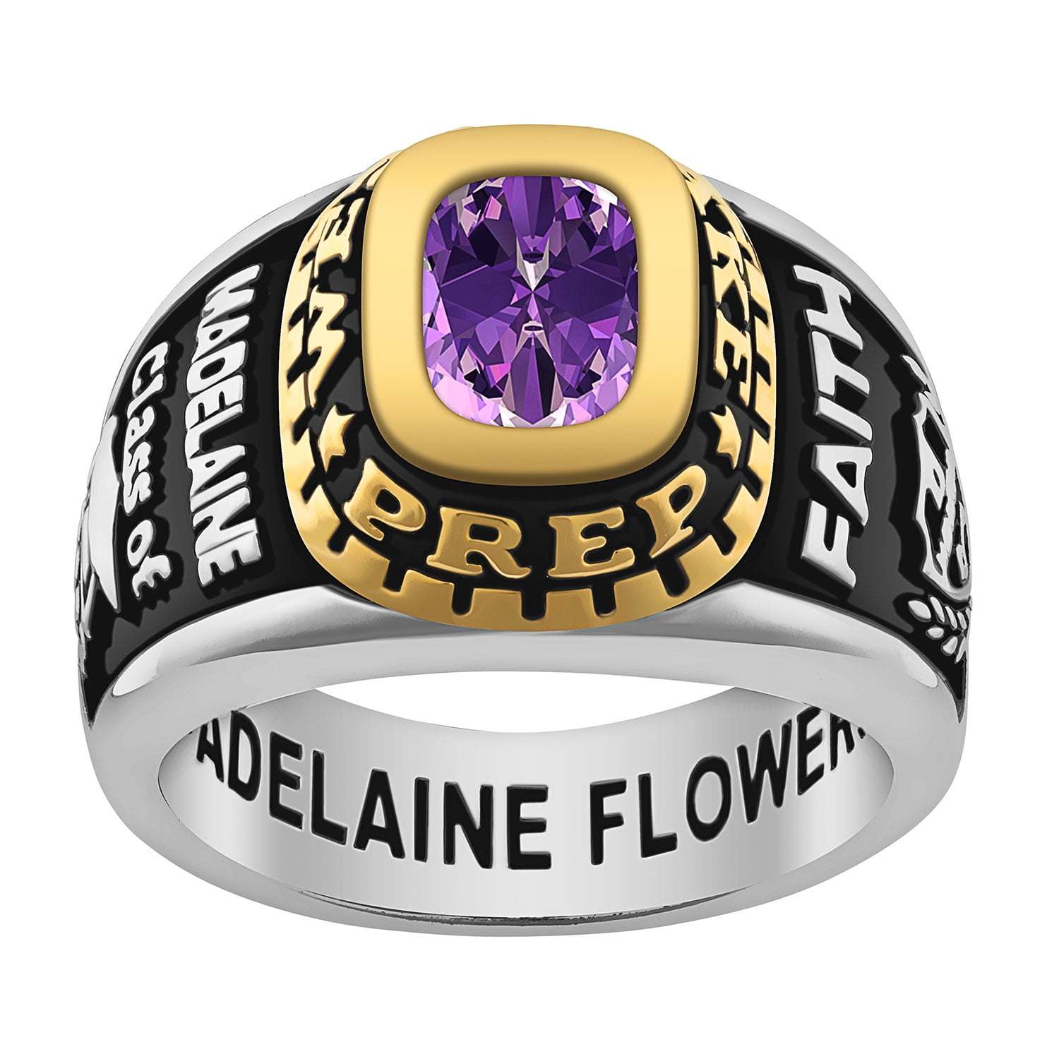 Order Now For Holiday Delivery, Women's elebrium Traditional Birthstone Class Ring
