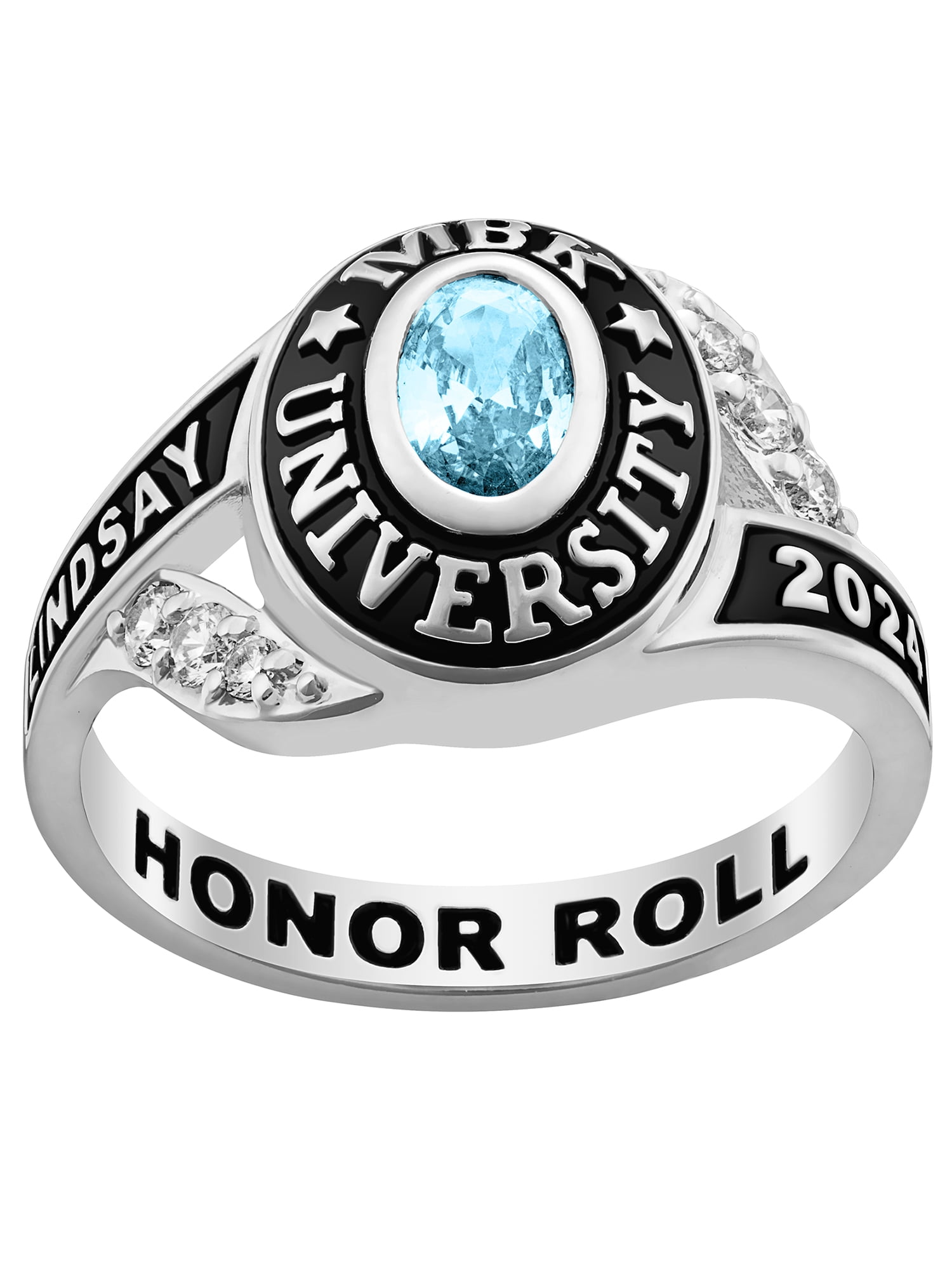 High School Class Ring Gemstones Order Now For 2025 Graduation