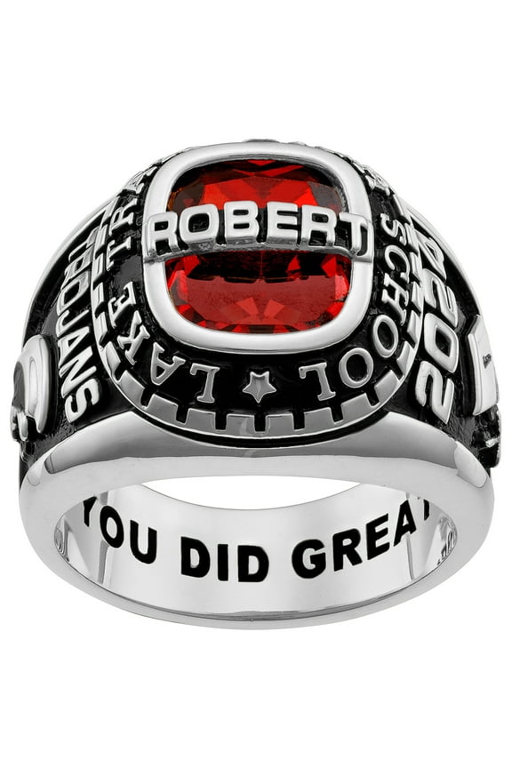 Freestyle Men's Celebrium -Top Classic Class Ring, Personalized, High School or College Graduation