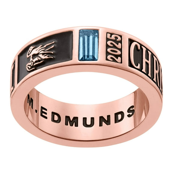 Order Now for 2025 Graduation, Freestyle Women's Class Ring, Personalized, High School or College Graduation