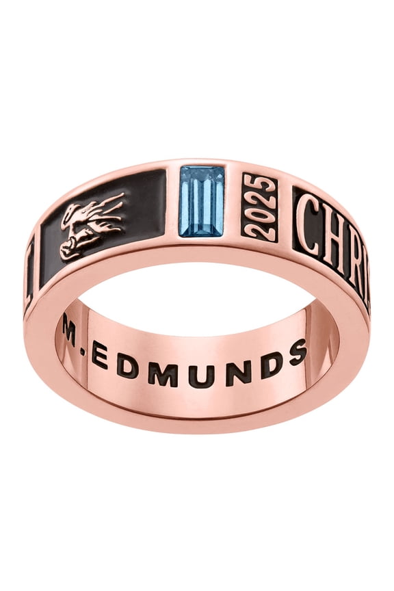 Order Now for 2025 Graduation, Freestyle Women's Class Ring, Personalized, High School or College Graduation