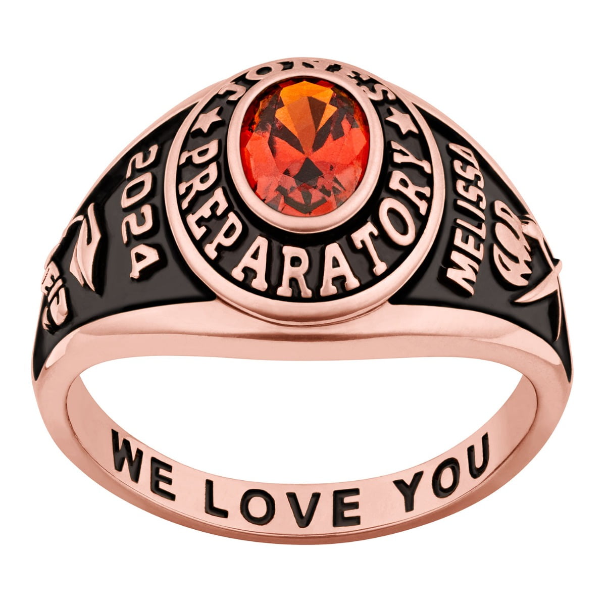 Order Now for 2025 Graduation, Freestyle Women's Classic Oval Birthstone Class Ring, Personalized, High School or College Graduation
