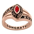 thumbnail image 1 of Order Now for 2025 Graduation, Freestyle Women's Marquise Stone Class Ring, Personalized, High School or College Graduation, 1 of 5