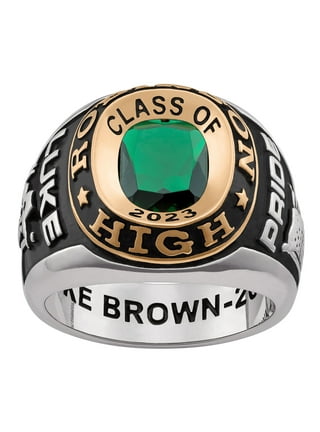 High school class hot sale rings for guys