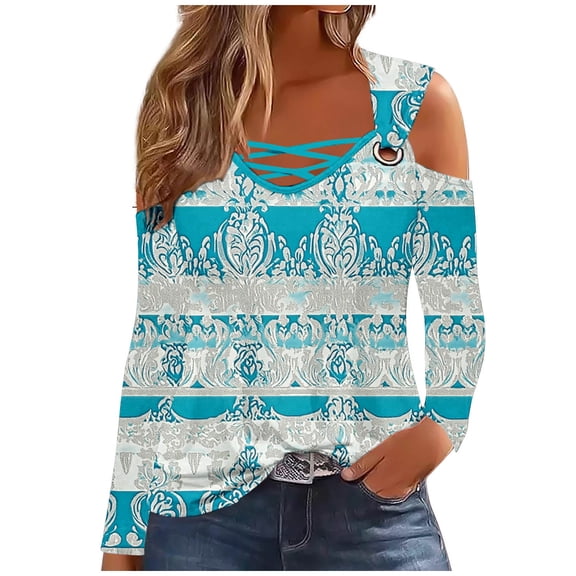 My Order TaLove Long Sleeve Shirts For Women Workout,Women Blouses Casual Floral Womens Tops Casual Plus Size 3/4 Sleeve T Shirts For WomenFall Outfits For Women 2025