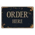 thumbnail image 1 of Order here Rustic Vintage Retro Kitchen Bar Pub Coffee Shop Wall D?cor Home Store Aluminum Metal Sign 8x12, 1 of 1