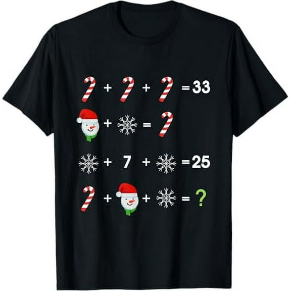 Order of Operations Quiz Funny Math Teacher Christmas Gift T-Shirt