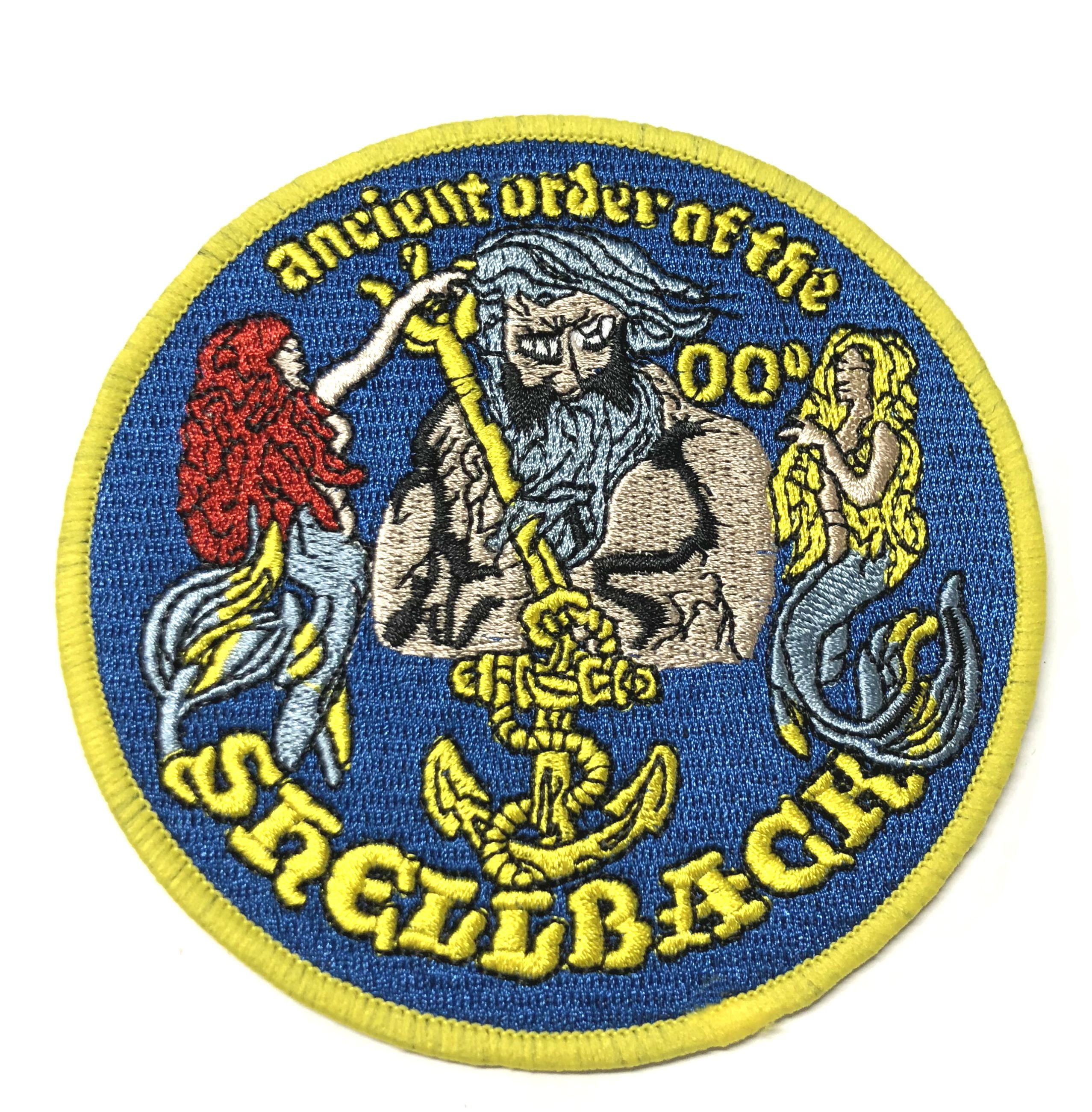 Order of the Shellback Embroidered Patch Iron/Sew-On Applique Biker ...