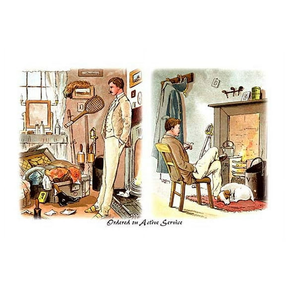 Ordered on Active Service Fine art canvas print (20" x 30")