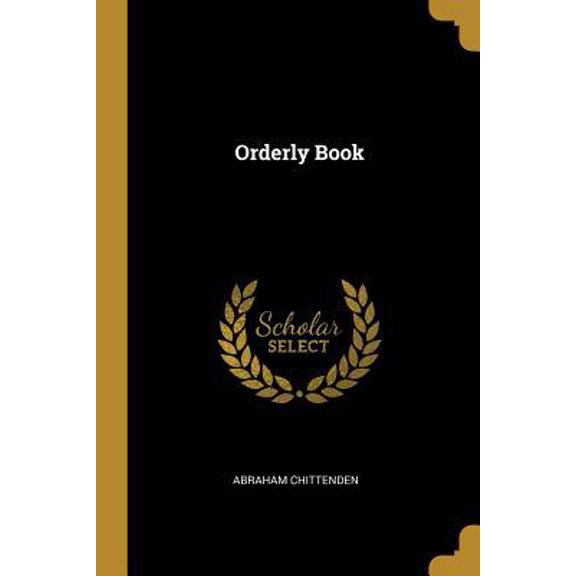 Orderly Book Paperback