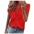 thumbnail image 1 of My Orders Cute Summer Tops for Women Floral Blouses for Women Casual Sexy Athletic Tops Women Pullover Sexy Summer Crop Tops for Women Women Outfits Sets Tummy Control, 1 of 6