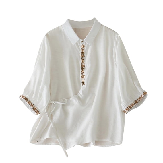 My Orders Cute Summer Tops for Women Floral Blouses for Women Fashion 2025 Dressy Yoga Tops Women Loose Womens Tops Dressy Casual Short Sleeve Tunic Short Sleeve Tunic Tops for Women XS