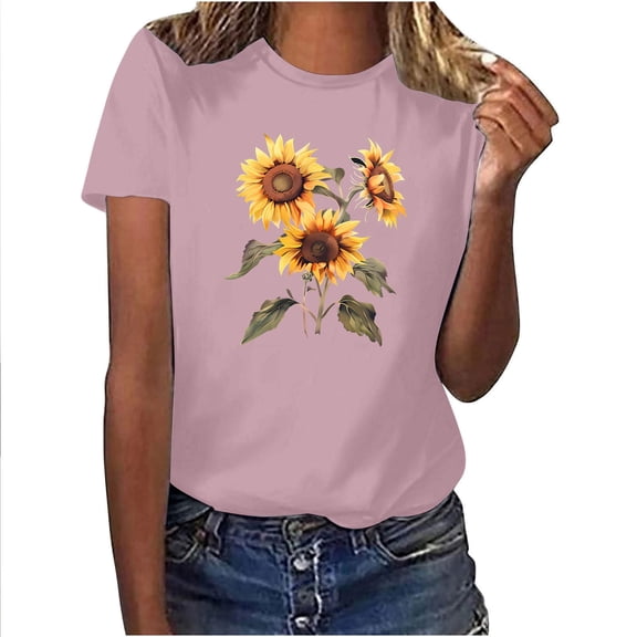 My Orders Cute Summer Tops for Women Floral Plus Size Womens Shirts Summer Graphic Tees Trendy Summer Tops for Women 2025 Trendy Corset Short Sleeve Tunic Tops for Women 3Xl