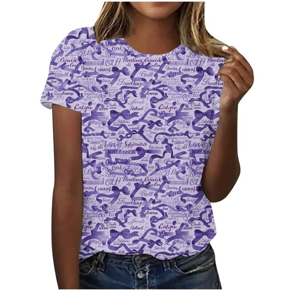 My Orders Cute Summer Tops for Women Floral Shirts for Women Dressy Casual Workout Shirts Women Crop Womens Summer Tops Dressy Casual for Older Women Women Clothing Tops