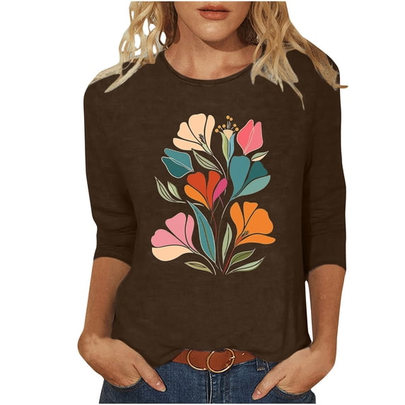 My Orders Cute Summer Tops for Women Floral Women Blouses and Tops Fashion V Neck Button Down Shirts Green Womens Tops Dressy Casual Short Sleeve Round Neck Generic Womens Tops
