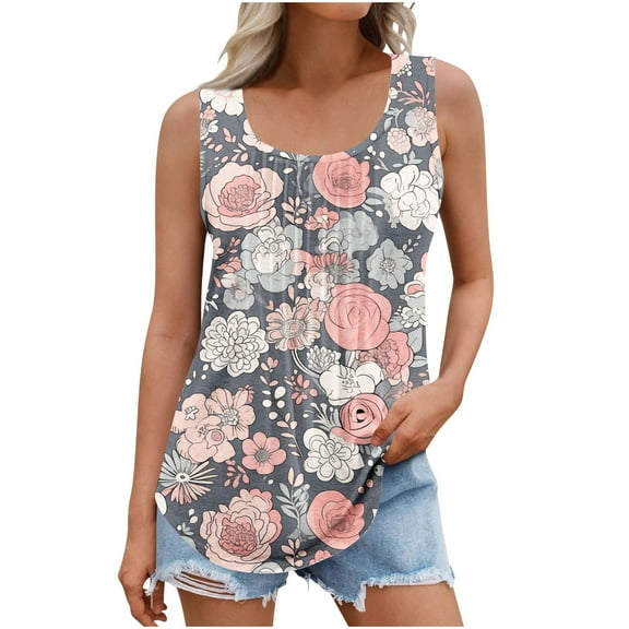 My Orders Cute Summer Tops for Women, Ladies Tops And Blouses Short Sleeve Summer Clothes for Young Women 2025 Vacation Womens V Neck Tank Tops Dressy Casual Buy Again My Orders