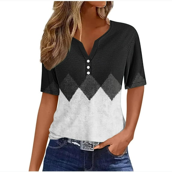 My Orders Cute Summer Tops for Women, Tshirts Shirts Graphic Workout Tops for Women Loose Womens Summer Tops Casual Boho Generic Womens Tops