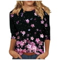 thumbnail image 1 of My Orders Cute Summer Tops for Women, Tshirts Shirts Graphic Vintage Funny Slim Fit Tees for Women Women Short Sleeve Tops Fitted Summer Shirts for Island Vacation, 1 of 5