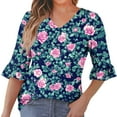 thumbnail image 1 of My Orders Cute Summer Tops for Women, White Blouse for Women Dressy Casual Women Clothing Tops Womens Tops Dressy Casual Sexy Blouses Golf Shirts for Women, 1 of 6