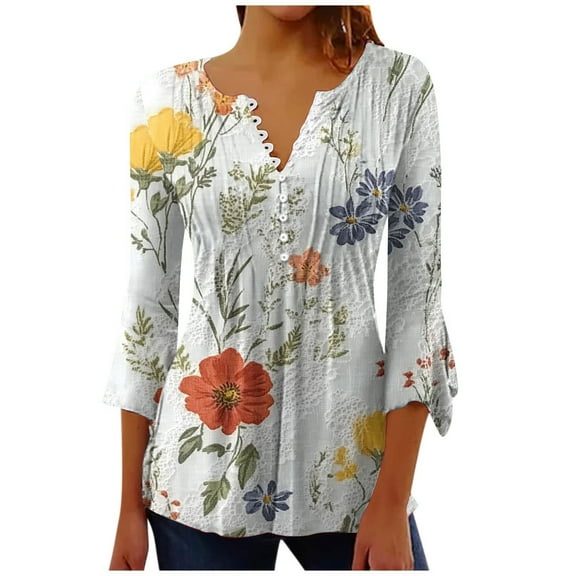 My Orders Cute Summer Tops for Women, Womens T Shirts Casual Women Slim Fit Basic Tees Skinny Crop Women Fashion Tops Going Out Short Sleeve Button Up Shirts for Women Print