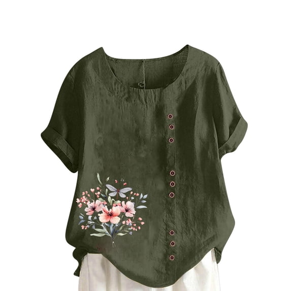 My Orders Cute Summer Tops for Women, Womens T Shirts Graphic Funny Summer Clothes for Mature Women 2025 Vacation Womens Summer Tops Dressy Casual 2025 Spring Warehouse Today Shipping