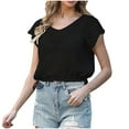 thumbnail image 1 of My Orders Cute Summer Tops for Women, Womens T Shirts Graphic Tees Workout Tops for Women Plus Women Casual Tops Trendy My Orders Placed Recently By Me My Account, 1 of 6