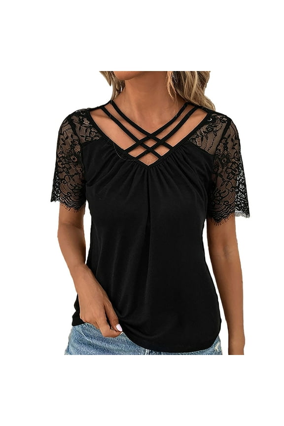 My Orders Cute Summer Tops for Women, Womens Workout Shirts Loose Yoga Tops Women Oversized Cute Summer Tops for Women Over 50 Short Sleeve Tunic Tops for Women 2025