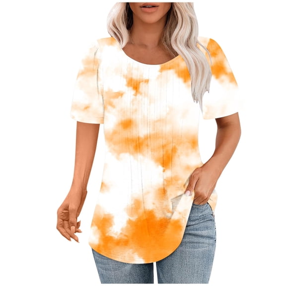 My Orders Lightweight Tops & Blouses Blouses for Women Casual On Sale Workout Tops for Women Built In Bra Linen Crop Tops for Women Summer Crew Neck Tops Grey