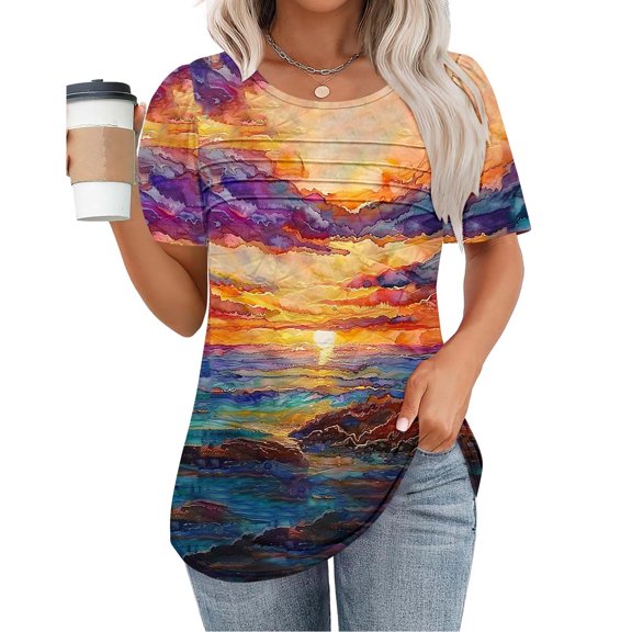 My Orders Lightweight Tops & Blouses Lace White Blouses for Women Short Sleeve Tunic Tops for Women 3Xl Black Summer Tops for Women Try Before You Buy