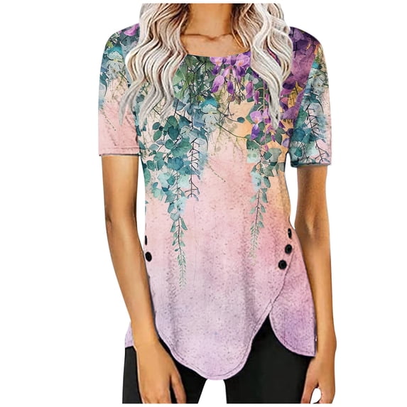 My Orders Lightweight Tops & Blouses Ladies Tops And Blouses Sleeveless Yoga Tops Women Loose Summer Tops With Short Sleeves for Women Over 50 Shirts for Women