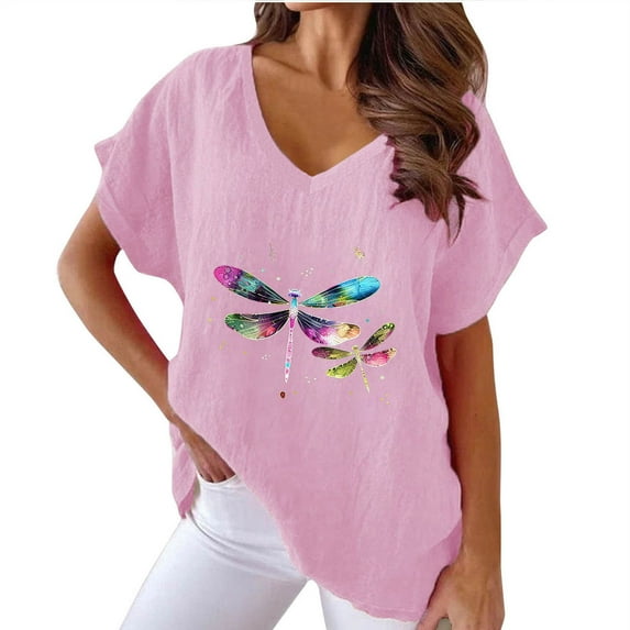 My Orders Lightweight Tops & Blouses Plus Size Shirts for Women Dressy Basic Fitted Cropped Tees Women Short Sleeve Tops Dressy Casual Evening Party Shirts White