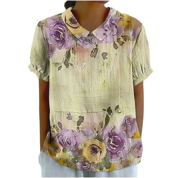 My Orders Lightweight Tops & Blouses Plus Size Womens Shirts Women Workout Tops Pack Womens Tops Dressy Casual Tunics Periwinkle Generic Womens Tops Hide Belly